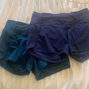 Two Lululemon speed ups